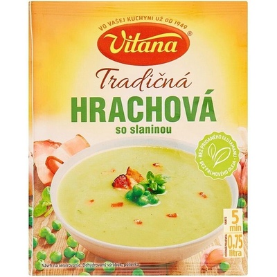 Vitana Tradičná hrachová polievka so slaninou 75 g