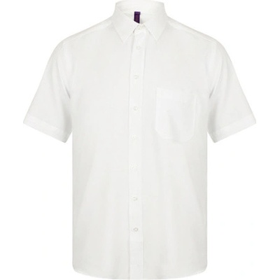 Henbury pánska funkčná košeľa white H595