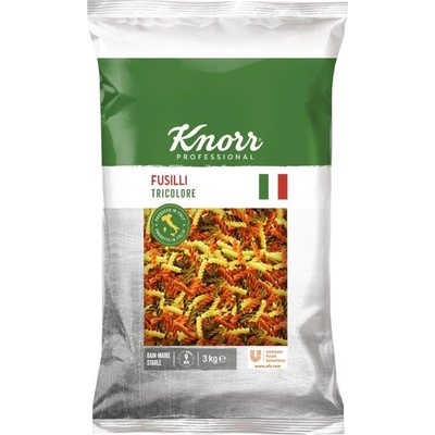KNORR Vřetena Fusilli Tricolore 3 kg