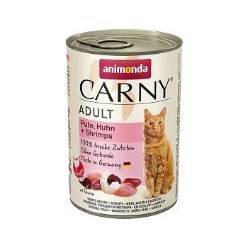 Animonda Cat Carny Adult вкус: говеждо, пуйка и скариди 400 г