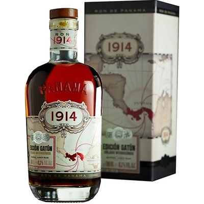 Ron 1914 Edición Gatún 41,3% 0,7 l (karton)