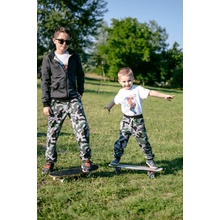 Tepláky Maskáč biela šnúrka