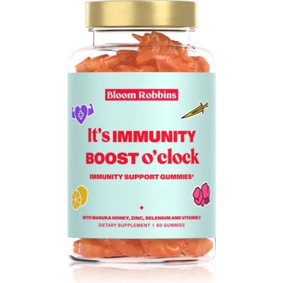 Bloom Robbins IMMUNITY BOOST o'clock žuvacie pastilky gumíky, jednorožci 60 ks