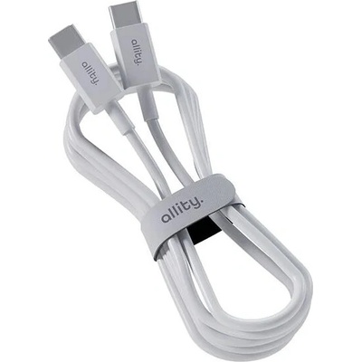 Allity AUC-03 USB-C/USB-C 2m bílý