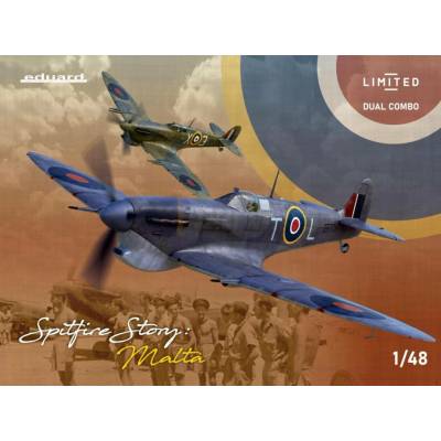 Eduard Spitfire Story: Malta Dual Combo Limited Edition 1:48
