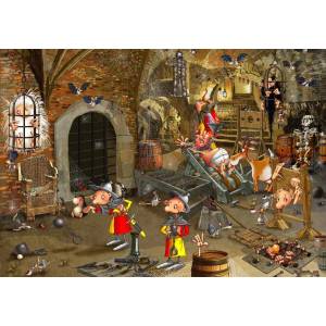 Grafika Art Puzzle - Puzzle François Ruyer: Dungeon - 1 000 piese