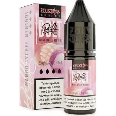 Zeus Juice Bolt Mango Lychee Menthol 10 ml 20 mg