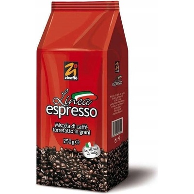 s prevahou robusty Zicaffe Linea Espresso zrnková 250 g