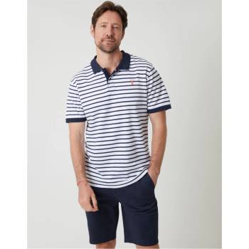 Saltwell Блуза с яка Saltwell Men's Saltwel Crail Short-Sleeve Polo Shirt - Navy/White