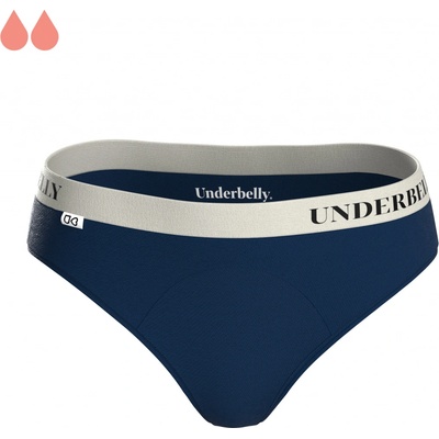 Underbelly menstruační kalhotky UNIVERS modrá bílá z mikromodalu Pro slabší dny menstruace – Hledejceny.cz