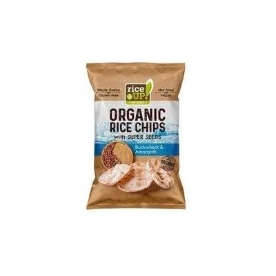 RICE UP Ryžové chipsy Bio pohánka s amarantom 25 g