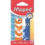 Maped Ластик с животни, MAPED Animals", смесени модели, 2 бр. 123400 (123400)