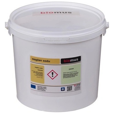 SODA KALCINOVANÁ Uhličitan sodný BIOMUS 5 kg