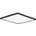 ELMARK El-24scctbl КВАДРАТНА led ПЛАФОНИЕРА 24w cct 420mm, ЧЕРЕН (95el24scctbl/bl)