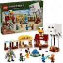 LEGO® Minecraft 21273 Balón v podobe Ghasta a útok na dedinu