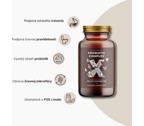 BrainMax Probiotic Complex 60 enterosolventných kapsúl