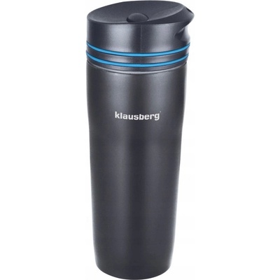 Klausberg Termohrnček KB 7149 čierny 380 ml