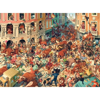 CASTORLAND Art Collection Býčí běh v Pamploně 3000 dielov