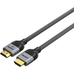 Unitek unitek c11093rgy01-10m hdmi кабел, 2.1 8k, 10m, черен, сив (c11093rgy01-10m)