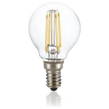 Ideal Lux 188935 LED žiarovka Filament P45 1x4W E14 380lm 3000K stmievateľná, číra