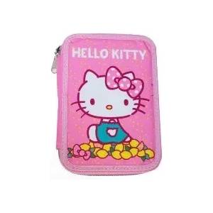 GIM Ученически пълен несесер gim hello kitty tie dye