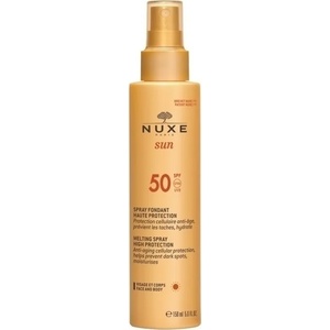 NUXE Слънцезащитен млечен спрей за лице и тяло , Nuxe Sun Milky Spray for Face & Body SPF50 150ml
