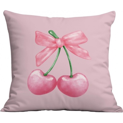 Textilomanie CHERRIES ružová 45 x 45 cm