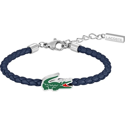 Lacoste Stylový kožený náramek Cutie Croc 2040529