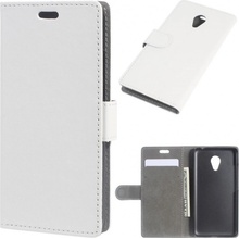 Púzdro Wallet Book Meizu m3 / Blue Charm 3 biele