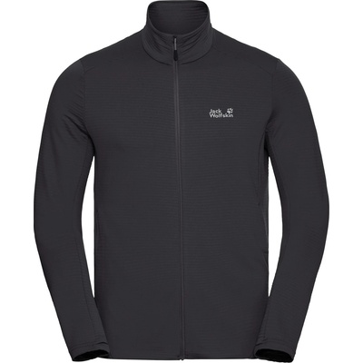 Jack Wolfskin Мъжко поларено яке Jack Wolfskin Litestride Fullzip Fleece jacket - Black - размер XXL (005-7007-0215)