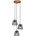 Briloner 4074-035 - Пендел TAUNUS 3xE14/40W/230V каучуково дърво (BL1532)