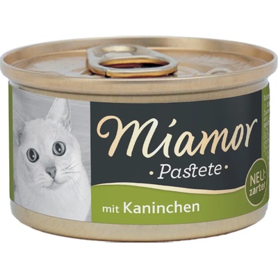Miamor 24х85г Miamor Pastete, консервирана храна за котки - заек