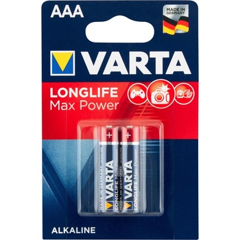 Varta Longlife Max Power AAA 2ks 4703101412