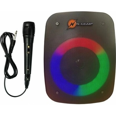N GEAR PARTY LET'S GO PARTY SPEAKER 4 Studio BT 30W Disco LED 1x MIC LGP4Studio