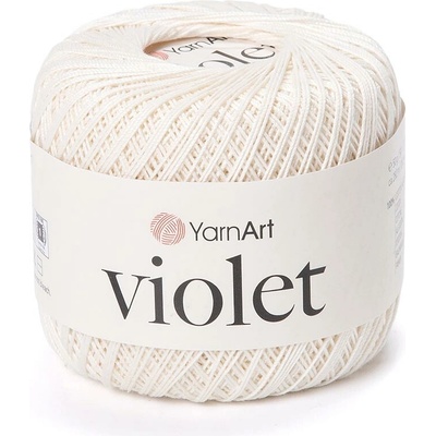 Yarn Art příze Violet 6282 krémová