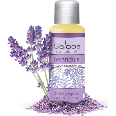 Saloos telový a masážny olej Levanduľa 50 ml