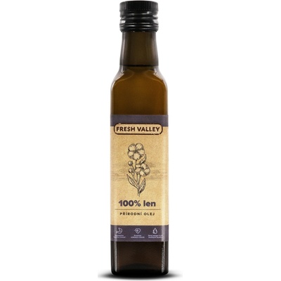 Fresh Valley ľanový olej 250 ml