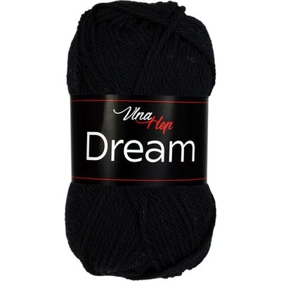 Vlna-Hep Příze Dream 6001 černá