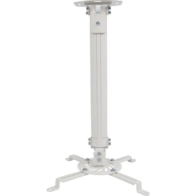 Techly Univerzální stropní držák na projektor 38-58 cm 13.5 kg stříbrný (309654) – Zboží Živě