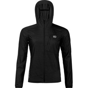 Ortovox Дамско вълнено яке Ortovox Women's Trace Windbreaker Jacket Windproof jacket - Black Raven (105-7302-0112)