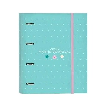 Vicky Martín Berrocal Папка с пръстени Vicky Martín Berrocal Mint paradise Мента (27 x 32 x 3.5 cm)