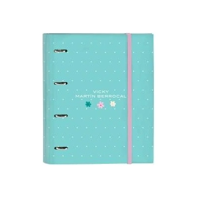 Vicky Martín Berrocal Папка с пръстени Vicky Martín Berrocal Mint paradise Мента (27 x 32 x 3.5 cm)