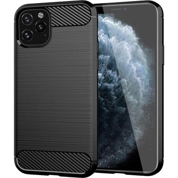 Image 1 of IPhone Anti Shock гръб Carbon за Iphone 12 Pro Max (2020), Черен (3411)