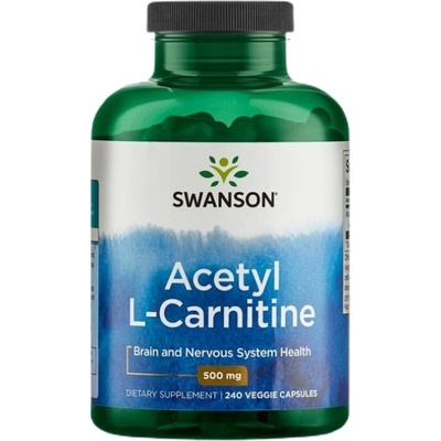 Swanson Acetyl L-Carnitine 500 mg [240 капсули]