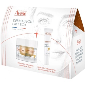 Eau Thermale Avène DermAbsolu Комплект - Дневен крем и Околоочен крем, 50 + 15 ml