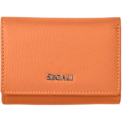 Segali Dámská kožená malá peněženka SG 7106 B oranžová