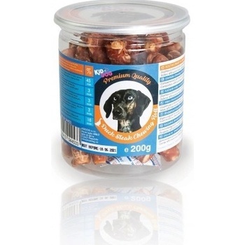 Trixie kiddog premium pamlsok pre psov kačací steak na byvolej tyčinke 200 g