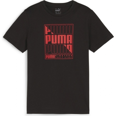 Puma Graphics Puma Wording Tee B 68029801 čierna