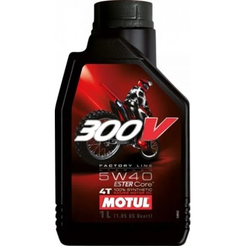 Image 1 of Motul 300V 4T Factroy Line 5W-40 1 l