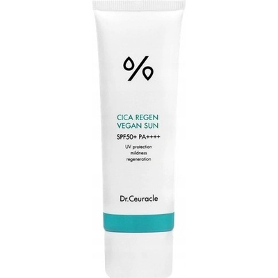 Emulze UV ochrana na obličej Dr. Ceuracle Cica Regen Vegan Sun 50 SPF na den 50 ml